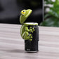 🐸🥤 Joli couvercle de canette en forme de grenouille – Silicone alimentaire, fermeture étanche, gardez vos boissons à l’abri des insectes et de la poussière, le petit gardien rigolo de vos apéros en plein air 🌿☀️