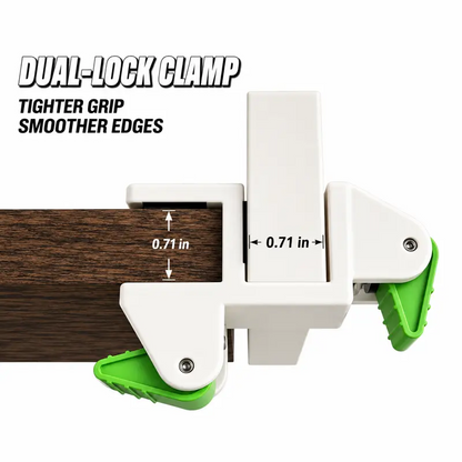 🔨Pince de pose pour panneau de remplissage – Serrage rapide, double face, patins caoutchouc protecteurs, un maintien sûr sans rayer ni abîmer, l’outil malin des installations propres 🛡️✨