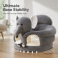🐻🛋️ Canapé bébé cartoon anti-roulis – Dossier stable, peluche toute douce, un siège de sol sécurisé qui accompagne les premiers jeux et moments de repos de votre tout-petit 🛡️💤
