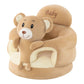🐻🛋️ Canapé bébé cartoon anti-roulis – Dossier stable, peluche toute douce, un siège de sol sécurisé qui accompagne les premiers jeux et moments de repos de votre tout-petit 🛡️💤