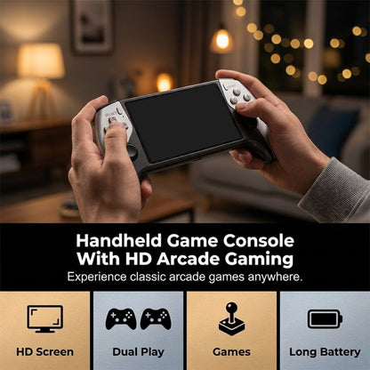 🎮🧠 Console de jeu portable ergonomique – Prise en main confortable, boutons réactifs, le compagnon idéal pour des sessions de jeu prolongées, à la maison comme en déplacement 🛋️🚆