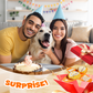 🐕🧸 Jouet interactif peluche orange – Cache-cache et friandises, stimule l’instinct de recherche, parfait pour les chiens pleins d’énergie ou anxieux en votre absence 🛋️💛