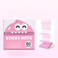 📝✨ Sticky notes translucides à distribution continue – Pratiques et précises, elles laissent voir ce qu’elles couvrent, parfaites pour annoter, surligner et organiser vos idées au bureau comme en cours 🖊️💡