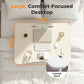 💻🛏️ Table pliable pour lit avec porte-gobelet – Support stable, plateau ajustable, travaillez, regardez vos séries ou prenez votre petit-déjeuner confortablement, sans quitter votre cocon ☕✨