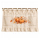 🍳⚡ Rideau de four avec poches de rangement – Décoratif, pratique, résistant, cachez vos ustensiles et gardez votre cuisine nette et chaleureuse, la touche maligne des fourneaux bien organisés 🧺✨