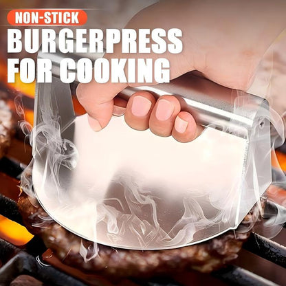 🍔✨ Presse à burger antiadhésive – Démoulage facile, épaisseur régulière, formez des steaks parfaits sans effort, pour des burgers maison dignes d’un restaurant 🧑‍🍳💪