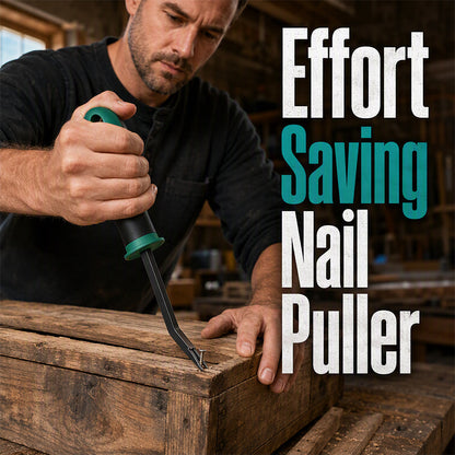 🔨✨ Arrache-clous ergonomique – Acier au carbone, pointe biaisée, prise confortable, retirez clous et agrafes sans effort et sans abîmer vos bois, l’outil fidèle des rénovations et de la menuiserie 🛠️💪