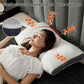 🔥✨ Oreiller de massage antibactérien pour le cou – Favorise le sommeil, soutient la nuque, soulage les tensions, pour des nuits plus profondes et des réveils sans raideur 🛌💤