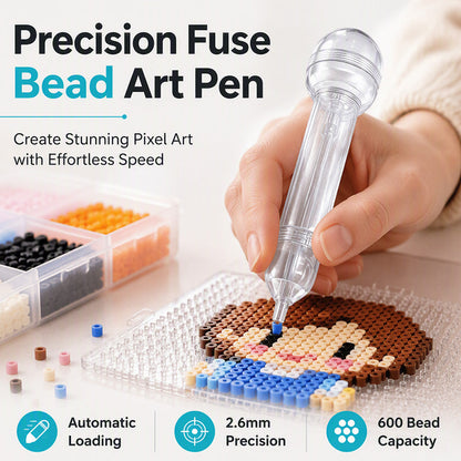 🎨✍️ Stylo pose-perles 2,6 mm – Outil de précision pour perles à repasser, placez chaque perle rapidement et sans effort, le compagnon malin de vos créations en pixels 🌟👌
