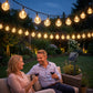 🛡️🌙 Guirlande bulles solaire étanche – Résistante à la pluie, allumage automatique au crépuscule, créez une ambiance magique en extérieur, même les soirs de pluie 🌧️💡