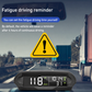 🚗💡 Affichage tête haute GPS solaire – Vitesse et navigation projetées sur le pare-brise, gardez les yeux sur la route, un accessoire high-tech pour une conduite plus sûre et plus sereine 🛣️✨