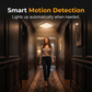 🧲💡 Lampe LED à détecteur de mouvement – Sans fil, fixation magnétique, télécommande, l’éclairage intelligent qui se place partout et s’allume à votre passage 🏠