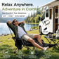 🏕️ 50 % DE RÉDUCTION MAINTENANT ! Chaise longue pliante pour extérieur en structure légère – Détente et transport 2 en 1, pour plage, camping, festival et jardin