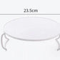 🍽️ Plateau Pliable 2-en-1 pour Micro-ondes – Réchauffe Deux Plats Ensemble | Poignées Cool-Touch | Silicone Alimentaire Sans BPA | Antidérapant et Gain de Place | Ø 23,5 × 8,3 cm ✨