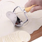🥟✨ Découpe-pâte à raviolis inox – Lame tranchante, manche bois, des feuilles de wonton parfaites en secondes, l’outil malin pour vos raviolis, gyoza et dim sum maison 🥢👌