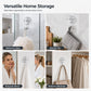 🌀🧷 Crochets ventouse sans outil – Rotation 360°, fixation puissante, organisez votre salle de bain, cuisine ou entrée sans percer, sur carrelage, verre et miroir, en toute liberté 🏠✨