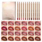 👄 2 ACHETÉS = 1 OFFERT ! 💄 Coffret de 12 crayons à lèvres : résistants à l’eau, longue tenue et crémeux 🎨✨