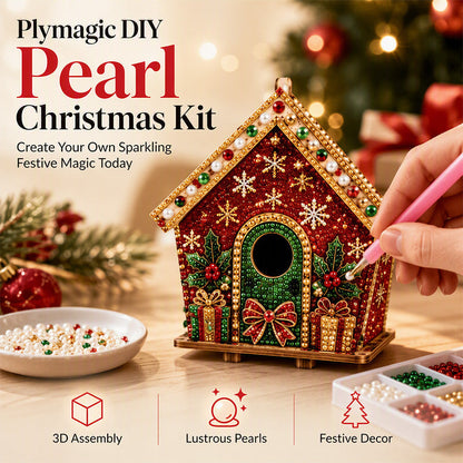 🎉 SOLDES 2026 — Plus de 12 000 pièces vendues ! 🎄 Kit Artistique DIY 3D avec Perles de Noël – Décoration Festive Artisanale ✨
