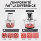 🔪⚙️ Robot de cuisine 2000 W – Fini les hachages interminables et les textures irrégulières, lames pro en acier inoxydable, bol 2/3 L, idéal pour viande, légumes et repas bébé 🥩🥣