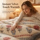 🧸❄️ Couette d’hiver polaire double face – Douce et chaude, idéale pour l’automne et l’hiver, un cocon douillet pour des nuits confortables 🛏️💤
