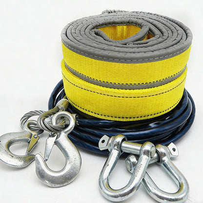 Corde de remorquage de 8 tonnes avec crochets en U