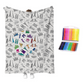 🎨🛋️ Kit de couverture à colorier – Créatif, confortable et personnalisable, transformez votre plaid en œuvre d’art unique, pour des moments doux et colorés en famille 🖍️✨