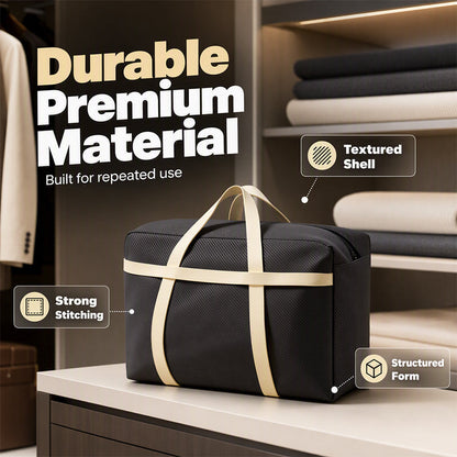 📦 PROMO FLASH : 50% DE RÉDUCTION ! Sac de Rangement Grande Capacité Renforcé pour Couettes et Vêtements – Tissu Déperlant & Double Zip Fluide for un Placard Organisé et des Textiles Protégés ✨