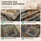 🐾☁️ Couverture douce en flanelle – Motif empreinte de patte, sensation confortable, des moments de détente douillets à la maison comme au bureau 🛋️💤