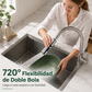 🔥 -50% Aujourd'hui : Embout Rotatif Universel pour Robinet – Rotation 720°, Installation Facile, Idéal pour Laver Fruits, Vaisselle et Évier sans Éclaboussures 🚰✨