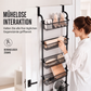🚪 PROMO FLASH : 50% DE RÉDUCTION ! Étagère de Porte Suspendue – Sans Perçage & Paniers Multiples for Un Rangement Pratique au Quotidien 🧺✨