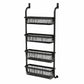🚪 PROMO FLASH : 50% DE RÉDUCTION ! Étagère de Porte Suspendue – Sans Perçage & Paniers Multiples for Un Rangement Pratique au Quotidien 🧺✨