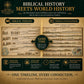 📜 Tableau Chronologique de l’Histoire Universelle 🏛️ | Frise Chronologique Pliable entre Civilisations et Époques ⏳ | Carton Premium 📖 | Indispensable pour les Passionnés d’Histoire 🏺