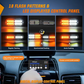 🚛💡 Feux stroboscopiques LED ultra-fins pour camions – Puissants et durables, pour une signalisation bien visible et fiable sur la route 🛡️