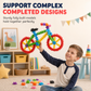 Blocs de construction 3D en forme de flocon de neige pour enfants
