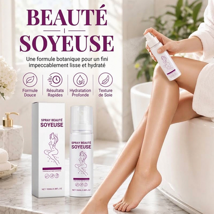 🌺💧 Spray d’épilation indolore – Peau lisse et soyeuse, formule douce, application rapide et sans tiraillement 🌿