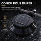 🌞💡 Lampe solaire murale pour gouttières – LED étanche, éclaire gouttières, murs, jardins et clôtures, une solution autonome pour l’extérieur 🏡🌿