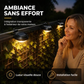 🌞💡 Lampe solaire murale pour gouttières – LED étanche, éclaire gouttières, murs, jardins et clôtures, une solution autonome pour l’extérieur 🏡🌿