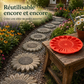 🌿🏡 Moule réutilisable en silicone pour pas japonais – Créez vos propres allées de jardin en toute simplicité, idéal pour le DIY, le béton et la résine 🌱