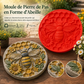 🌿🏡 Moule réutilisable en silicone pour pas japonais – Créez vos propres allées de jardin en toute simplicité, idéal pour le DIY, le béton et la résine 🌱