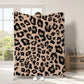 🐆🛋️ Plaid en polyester ultra-doux à imprimé léopard – Chaleur légère, plusieurs tailles et lavage en machine