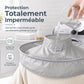 ✂️ PROMO FLASH : -50% ! Cape de coupe de cheveux respirante – Rainure intégrée anti-désordre, surface imperméable & tissu antistatique, facile à nettoyer ✨💇