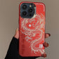 🐉🍀 Coque iPhone Dragon porte-bonheur – Design symbolique, protection antichoc et toucher agréable, pour attirer la chance au quotidien 📱