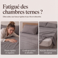 🛏️🌸 Parure de lit 4 pièces unie et simple – Bords à volants délicats, élégance intemporelle pour une chambre raffinée et accueillante ☁️