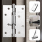 🚪✨ Charnière de porte à fermeture automatique en acier inoxydable – Ressort intégré, résistante et facile à installer