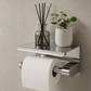 🧻🔩 Porte-papier toilette mural en acier inoxydable – Fixation solide, résistant à l’humidité et à la rouille, design moderne et gain de place pour la salle de bain 🚿