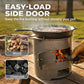 🔥⛺ PROMO FLASH : 50% DE RÉDUCTION ! Poêle à Bois Portable Multifonction – Cuisson, Barbecue & Chauffage, Acier Anti-Rouille & Tirage Réglable for une Cuisine en Plein Air ✨