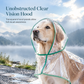Imperméable transparent pour chien avec capuche – Du XS au 8XL