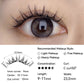 Faux cils magnétiques doux et réutilisables – Effet naturel