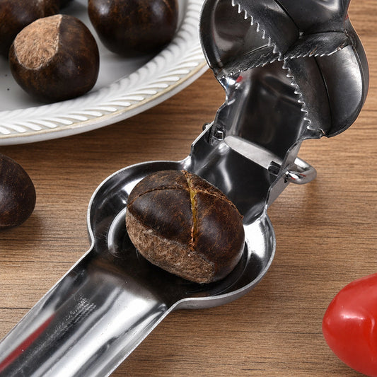 🥜Casse-noisettes en acier inoxydable et outil pour décortiquer les châtaignes