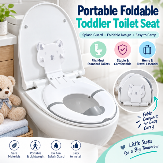 Siège de toilette pliable pour enfants